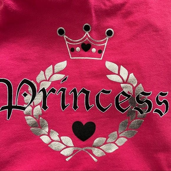 Old Navy Hot Pink Princess Sweatshirt - Picture 8 of 11
